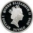 Tuvalu 1 Dollar Sir Charles Kingsford Smith 2010 P Proof KM# 136 QUEEN ELIZABETH II 1 DOLLAR TUVALU 2010 RDM coin obverse