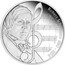 Tuvalu 1 Dollar Robert Schumann 2010 P Proof KM# 124 ROBERT SCHUMANN 1810-1856 P RV coin reverse