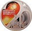 Tuvalu Dollar German Unification Anniversary 2010 P Proof KM# 135 20TH REUNIFICATION OF GERMANY OCTOBER 3RD 1990 P DB coin reverse