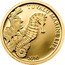 Tuvalu 1 Dollar Seahorse Marine Life 2010 Proof KM# 114 TUVALU MARINE LIFE 2010 coin reverse