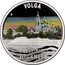Tuvalu Dollar Great River Journeys Volga 2010 Proof KM# 105 VOLGA P AH GREAT RIVER JOURNEYS coin reverse