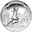 Tuvalu 1 Dollar Pheidippides' Marathon Run 2010 Proof KM# 93 NENIKHKAMEN P PHEIDIPPIDES' MARATHON RUN 2,500TH ANNIVERSARY 490BC-2010 coin reverse