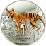 Tuvalu 1 Dollar Thylacine 2011 P Proof KM# 163 TASMANIAN TIGER coin reverse