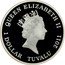 Tuvalu 1 Dollar Border Collie Sheep Dog 2011 Proof KM# 196 QUEEN ELIZABETH II RDM 1 DOLLAR TUVALU 2011 coin obverse