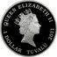 Tuvalu 1 Dollar Beagle Detector Dog 2011 Proof KM# 195 QUEEN ELIZABETH II RDM 1 DOLLAR TUVALU 2011 coin obverse