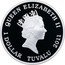 Tuvalu 1 Dollar Australian Cattle Dog 2011 Proof KM# 198 QUEEN ELIZABETH II RDM 1 DOLLAR TUVALU 2011 coin obverse