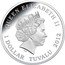 Tuvalu 1 Dollar Siberian Tiger 2012 Proof KM# 205 QUEEN ELIZABETH II IRB 1 DOLLAR TUVALU 2012 coin obverse