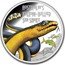 Tuvalu 1 Dollar Yellow Bellied Sea Snake 2013 Proof KM# 248 AUSTRALIA'S YELLOW-BELLIED SEA SNAKE 1 OZ 999 SILVER coin reverse