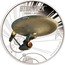 Tuvalu Dollar Enterprise Star Trek 2016 Proof KM# 279 STAR TREK TM 1966 2016 50 P TM & © 2016 CBS ARR coin reverse