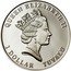 Tuvalu 1 Dollar Sea Turtle Marine Life 2010 Proof KM# 115 QUEEN ELIZABETH II 1 DOLLAR TUVALU coin obverse