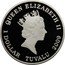 Tuvalu 1 Dollar Charles Darwin Birthday 2009 Proof KM# 162 QUEEN ELIZABETH II 1 DOLLAR TUVALU 2009 coin obverse