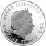 Tuvalu 1 Dollar Dragons of legend Red Welsh Dragon 2012 Proof KM# 210 QUEEN ELIZABETH II IRB 1 DOLLAR TUVALU 2012 coin obverse