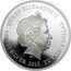Tuvalu Dollar Mahogony Glider 2015 Proof KM# 262 QUEEN ELIZABETH II IRB 1 OZ 999 SILVER 2015 TUVALU 1 DOLLAR coin obverse