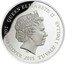 Tuvalu Dollar Blue Tongue 2015 Proof KM# 260 QUEEN ELIZABETH II IRB 1 OZ 999 SILVER 2015 TUVALU 1 DOLLAR coin obverse