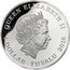 Tuvalu Dollar Venomous Death Adder 2016 Proof KM# 270 QUEEN ELIZABETH II IRB 1 DOLLAR TUVALU 2016 coin obverse