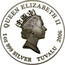 Tuvalu 1 Dollar Red-back Spider 2006 Proof KM# 68 QUEEN ELIZABETH II RDM 1 OZ 999 SILVER TUVALU 2006 coin obverse