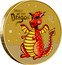 Tuvalu 1 Dollar Chinese Zodiac Year of the Dragon 2012 P KM# 190 YEAR OF THE DRAGON P coin reverse