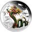 Tuvalu 1 Dollar Dragons of legend Chinese Dragon 2012 Proof KM# 212 DRAGONS OF LEGEND 1OZ 999 SILVER CHINESE DRAGON 1$ coin reverse