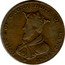 UK Half Penny Lancaster John of Gaunt 1793  IOHN OF GAUNT DUKE OF LANCASTER coin obverse