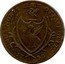 UK Half Penny Lancaster John of Gaunt 1793  DEUS NOBIS HÆC OTIA FECIT. 17 93 coin reverse