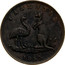 Australia 1/2 Penny 1855 KM# Tn269 Private Token issues TASMANIA coin reverse