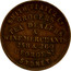 Australia 1/2 Penny 1856 KM# Tn210 Private Token issues SMITH, PEATE & CO. GROCERS TEA DEALERS WINE MERCHANTS 258 & 260 GEORGE ST. SYDNEY coin obverse
