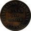 Australia 1/2 Penny 1857 KM# Tn83.1 Private Token issues AUSTRALIAN TEA MART HANKS LLOYD SYDNEY coin obverse
