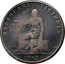 Australia 1/2 Penny 1860 KM# Tn12 Private Token issues MELBOURNE VICTORIA 1860 coin obverse
