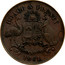 Australia 1/2 Penny 1861 KM# Tn261 Private Token issues PEACE & PLENTY coin reverse