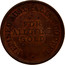 Australia 1/2 Penny ND KM# Tn291 Foreign Token issues REFINED AUSTRALIAN COPPER FOR ALLOYING GOLD coin reverse
