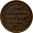 Australia 1/2 Penny ND KM# Tn185 Private Token issues IN COMMEMORATION OF THE LANDING OF SIR CHARLES HOTHAM 22D JUNE 1854 coin reverse
