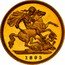 Australia 1/2 Sovereign Victoria 1893 M KM# 12 *YEAR* coin reverse