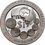 Australia $1 30th Anniversary - Decimal Coinage 1996 KM# 326 30TH ANNIVERSARY DECIMAL CURRENCY $1 ROYAL AUSTRALIAN MINT HH coin reverse