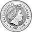 Australia 1 Dollar Kookaburra. U.S. State Quarter Massachusetts Privy Mark 2000 KM# 611 ELIZABETH II AUSTRALIA 1 DOLLAR IRB coin obverse