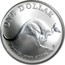Australia 1 Dollar Australian Kangaroo 1993 KM# 211.2 ONE DOLLAR C 1 OUNCE FINE SILVER HH coin reverse