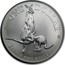 Australia 1 Dollar Australian Kangaroo 1996 KM# 297 ONE DOLLAR C HH 1 OUNCE FINE SILVER coin reverse