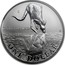 Australia 1 Dollar Australian Kangaroo 1997 KM# 325 1 OUNCE FINE SILVER ONE DOLLAR HH C coin reverse