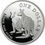 Australia 1 Dollar Australian Kangaroo 1999 KM# 398 ONE DOLLAR 1 OUNCE FINE SILVER WP C coin reverse