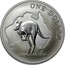 Australia 1 Dollar Australian Kangaroo 2000 KM# 490.1 ONE DOLLAR 1 OUNCE FINE SILVER G coin reverse