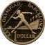 Australia 1 Dollar Barcelona Olympics 1992 KM# 175 XXV OLYMPIAD BARCELONA 1 DOLLAR coin reverse