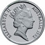 Australia 1 Dollar (Barcelona Olympics) KM# 175a.1 ELIZABETH II AUSTRALIA 1992 RDM coin obverse