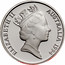 Australia 1 Dollar Decade of Dollars 1994 KM# 258a.1 ELIZABETH II AUSTRALIA 1984 RDM coin obverse