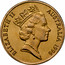 Australia 1 Dollar (Father of Federation - Sir Henry Parkes) KM# 310 ELIZABETH II AUSTRALIA 1996 RDM coin obverse