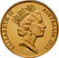 Australia 1 Dollar (Howard Florey) KM# 366 ELIZABETH II AUSTRALIA 1998 RDM coin obverse