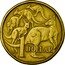 Australia 1 Dollar Kangaroos 1984 KM# 77 1 DOLLAR coin reverse