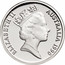 Australia 1 Dollar (Kangaroos) KM# 84a ELIZABETH II AUSTRALIA 1990 RDM coin obverse