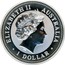 Australia 1 Dollar Kookaburra.Centenary Sovereign Gold Privy Mark 1999 KM# 399.21 ELIZABETH II AUSTRALIA 1 DOLLAR coin obverse