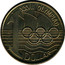 Australia 1 Dollar Olymphilex Exhibition - Canberra 2000 C KM# 529.2 1 DOLLAR XXVII OLYMPIAD coin reverse
