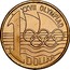 Australia 1 Dollar Olymphilex Exhibition - Sydney 2000 S KM# 529.1 1 DOLLAR XXVII OLYMPIAD coin reverse