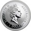 Australia 1 Dollar The Australian Kookaburra 1995 KM# 260 ELIZABETH II AUSTRALIA 1 DOLLAR RDM coin obverse